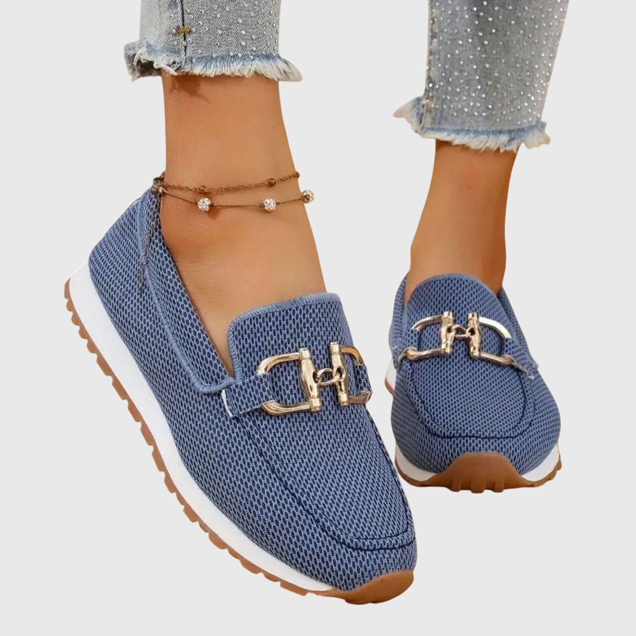 Women's Slip-On Sneakers Front Detail - Vonnera