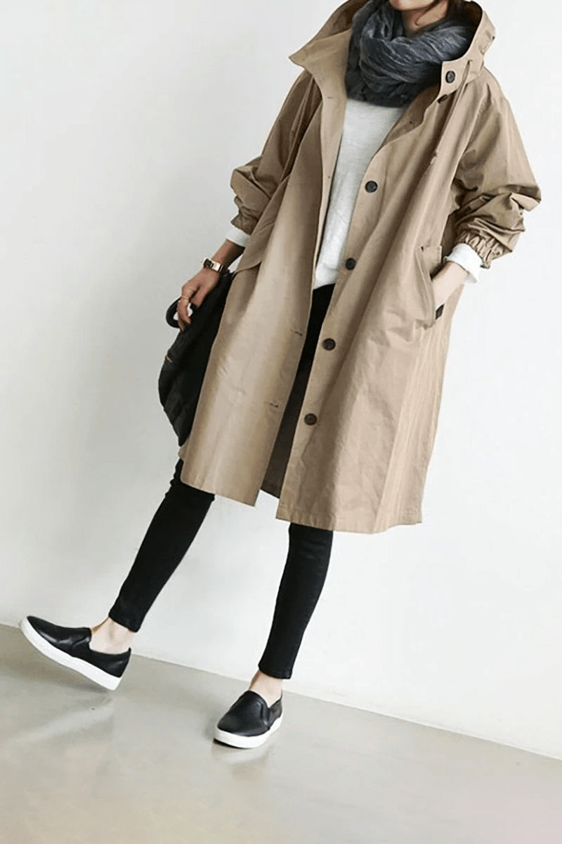 Women's Lightweight Windbreaker Jacket Oversized Comfortable