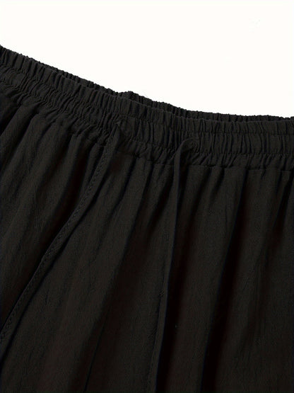 Men's Linen Trousers Breathable Beige