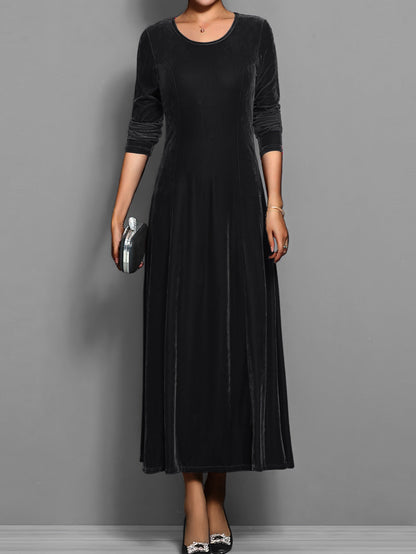 Women's Maxi Dress Long Sleeves