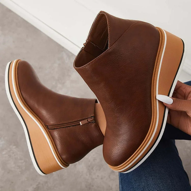 Women's Modern Luxe Leather Boots