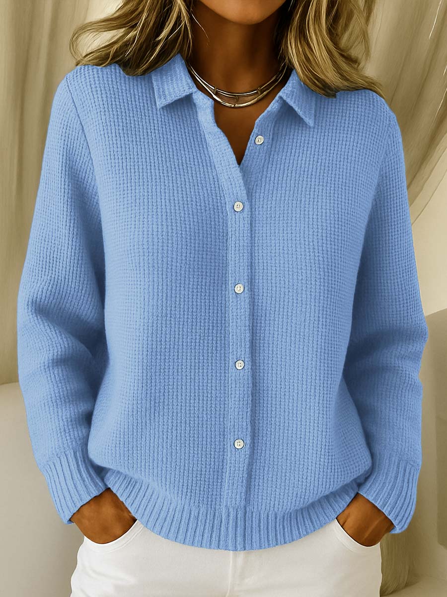 Women's Classic Button Cardigan - Vonnera