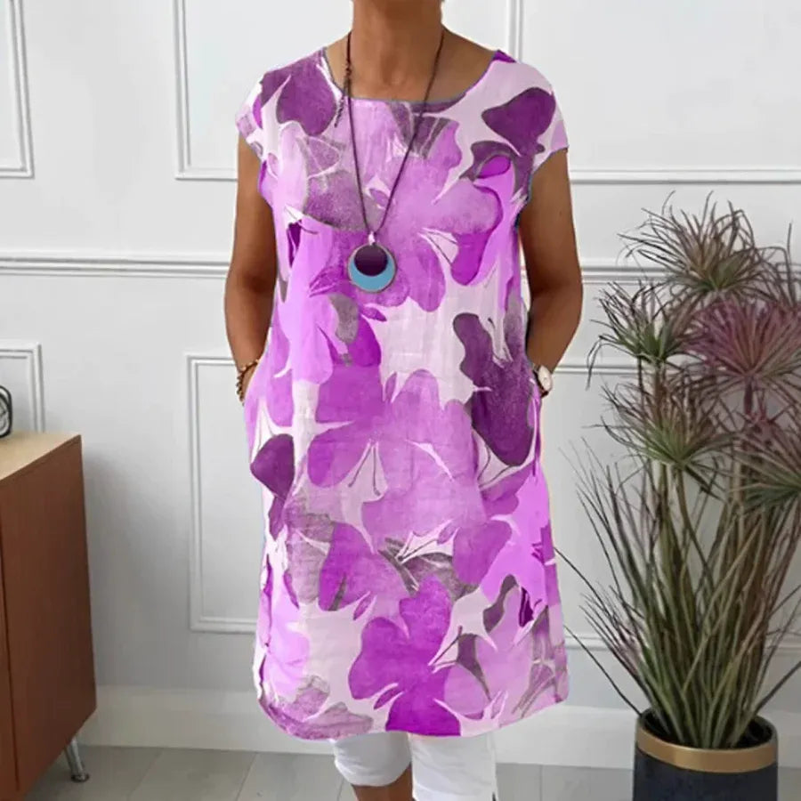Women's Short Sleeve Summer Dress