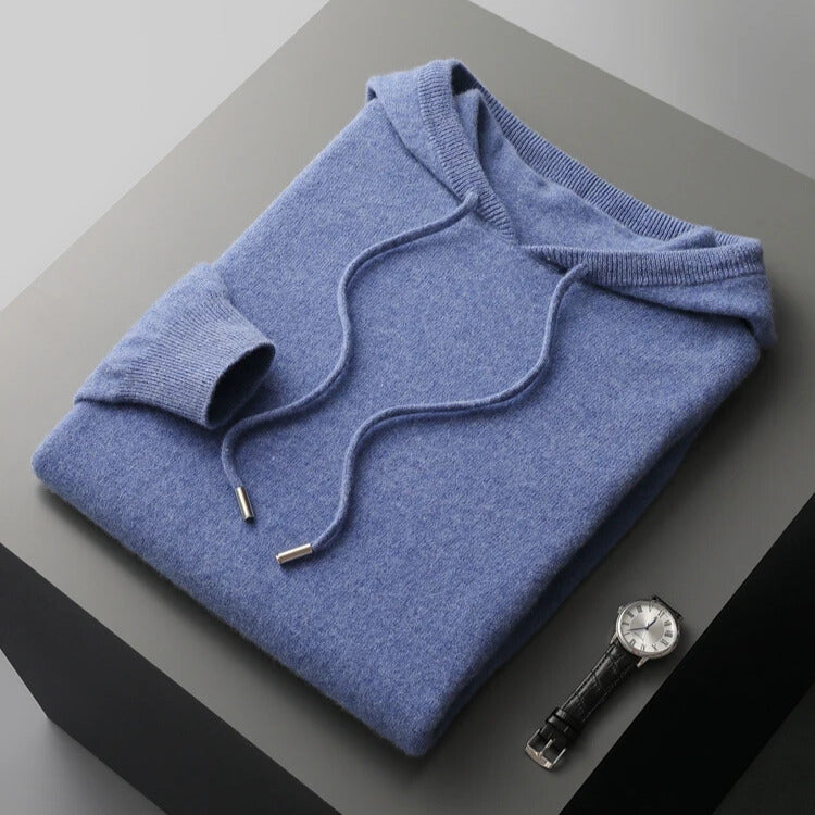 Men's Pullover Hoodie Drawstring Design