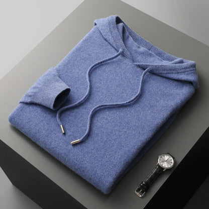 Men's Pullover Hoodie Drawstring Design