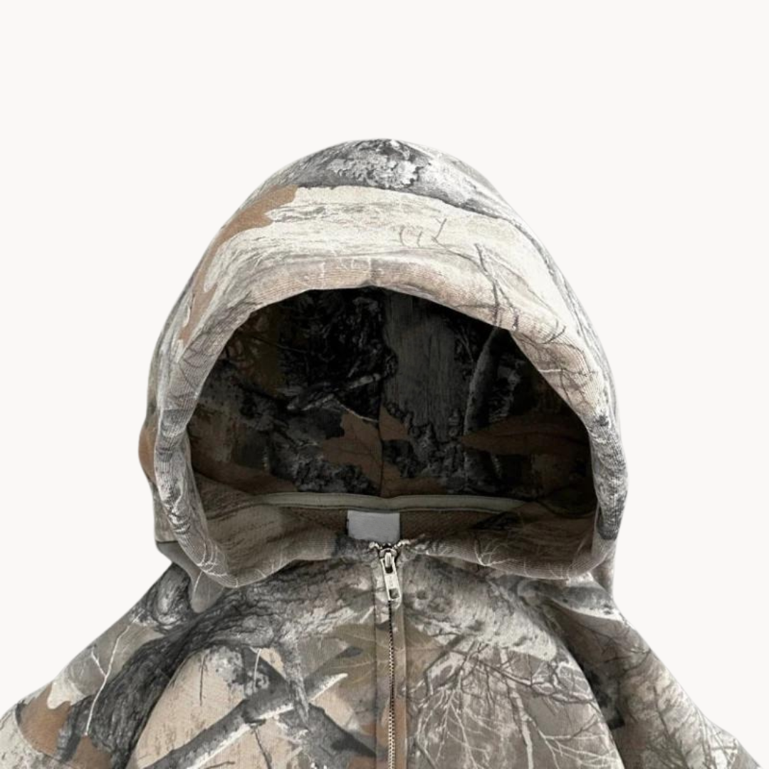 Men's Camouflage Hoodie Relaxed Fit