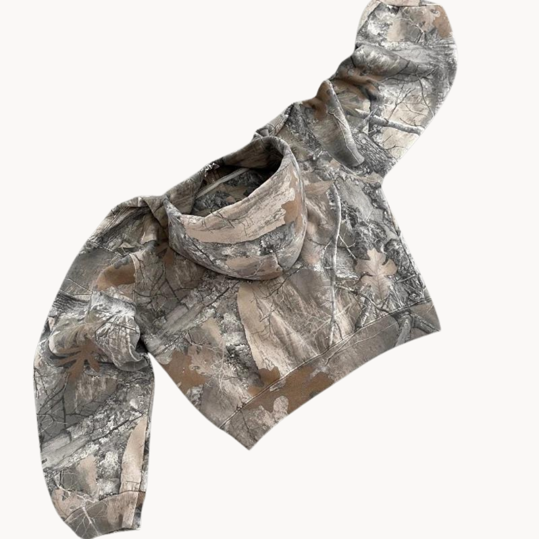 Men's Camouflage Hoodie Relaxed Fit