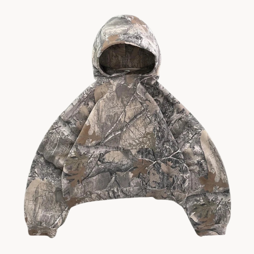 Men's Camouflage Hoodie Relaxed Fit - Vonnera