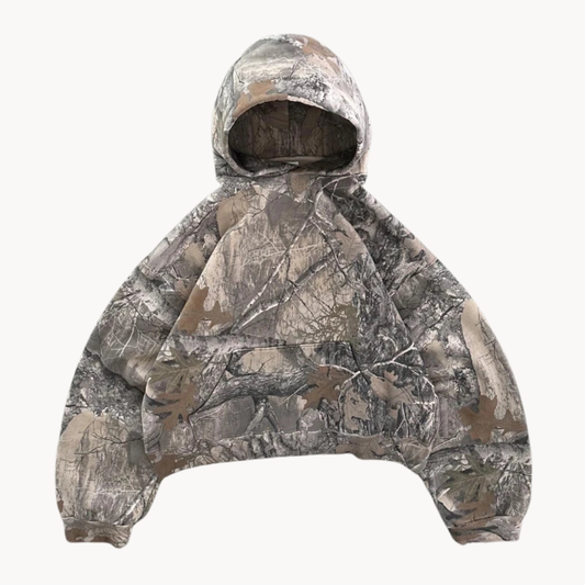 Men's Camouflage Hoodie Relaxed Fit - Vonnera