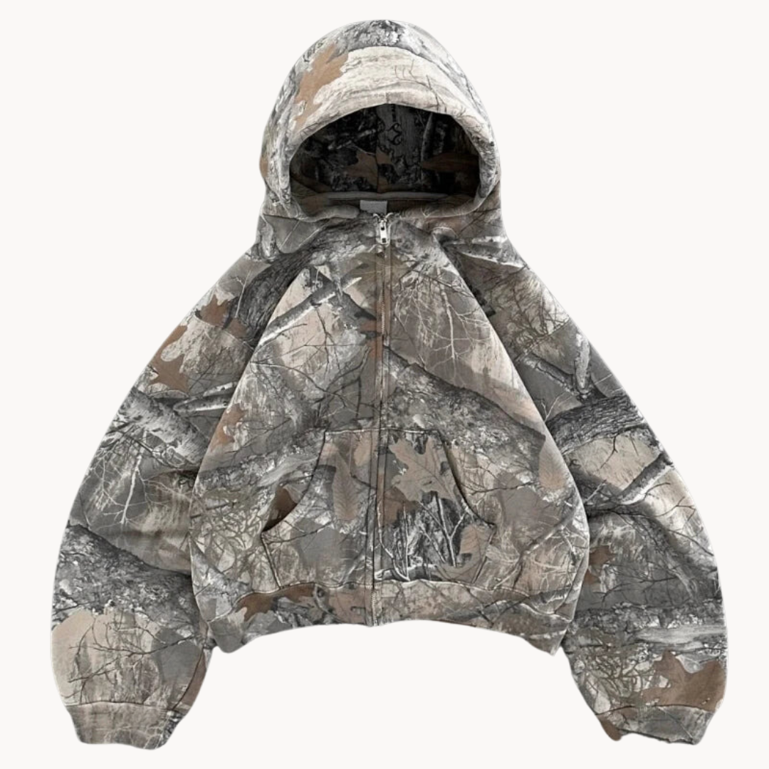 Men's Camouflage Hoodie Relaxed Fit
