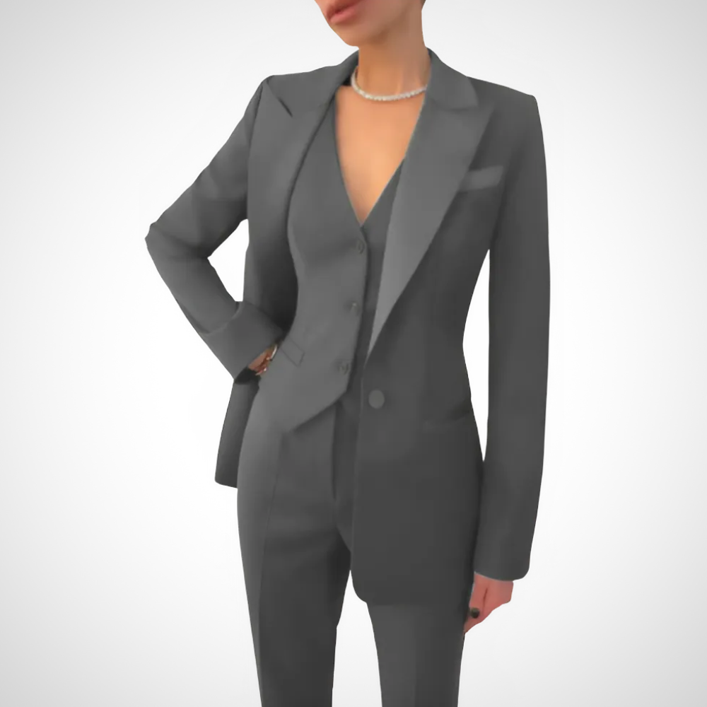 Women's 3-Piece Suit Tailored Fit