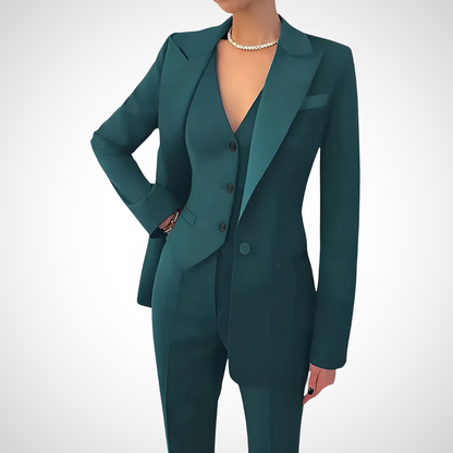 Women's 3-Piece Suit Tailored Fit