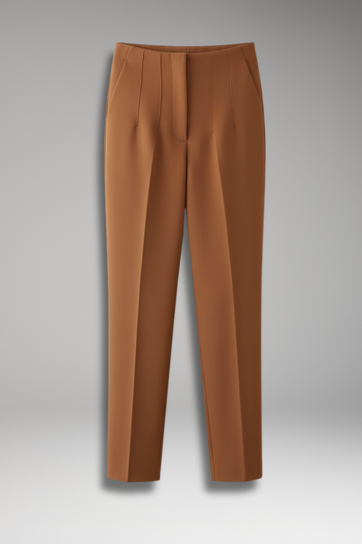 Women's Straight Leg Pants Wrinkle - Vonnera