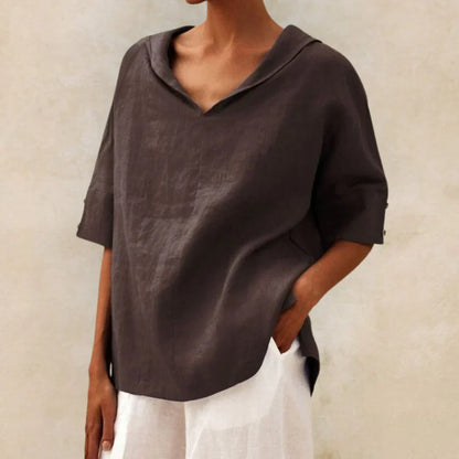 Women's Linen Shirt Natural Breathable