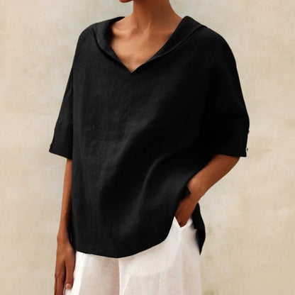 Women's Linen Shirt Natural Breathable