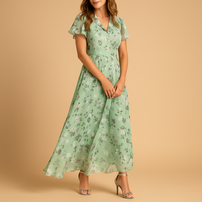 Women’s elegant midi dress with a flattering silhouette, perfect for work, evening outings, and special occasions.