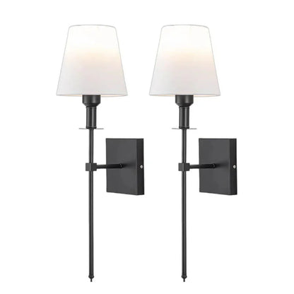 Wireless Wall Lamp 2 Pack Rechargeable with Remote Control - Vonnera