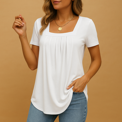 Women's Square Neck Blouse - Vonnera
