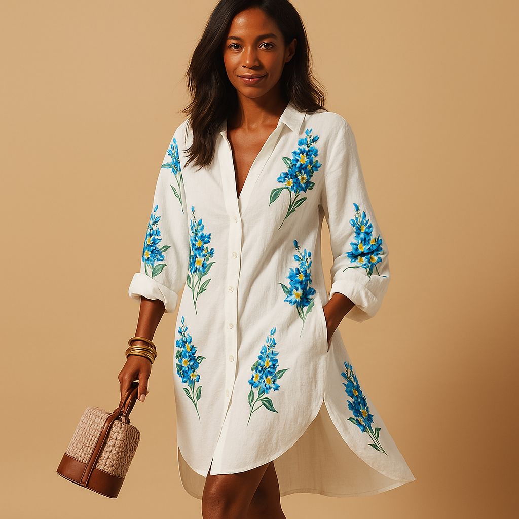 Women’s elegant summer dress with breathable fabric and flattering fit, perfect for warm days, casual outings, and summer parties.