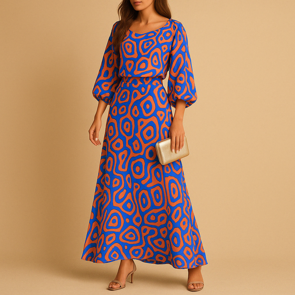 Women’s elegant summer dress with flattering fit and lightweight design, perfect for brunch, garden parties, and warm evening outings.