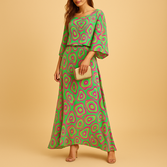 Women's Summer Dress Flattering Fit - Vonnera