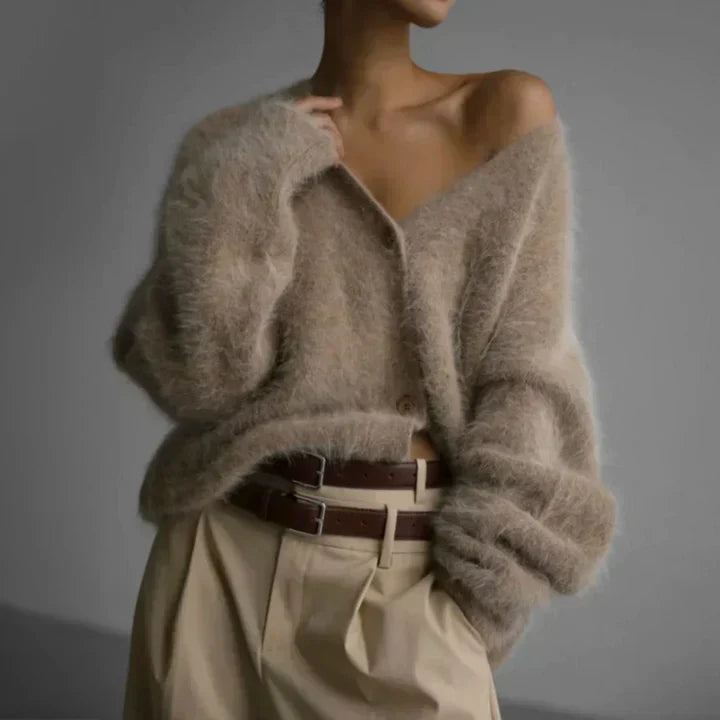 Women's Soft Cardigan Sweater - Vonnera