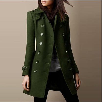 Image of Elizabeth | Women's Double-Breasted Coat