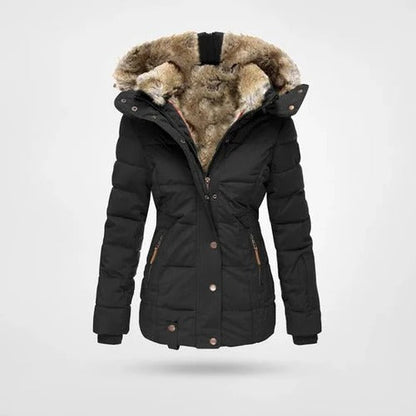 Women's Hooded Padded Jacket - Vonnera