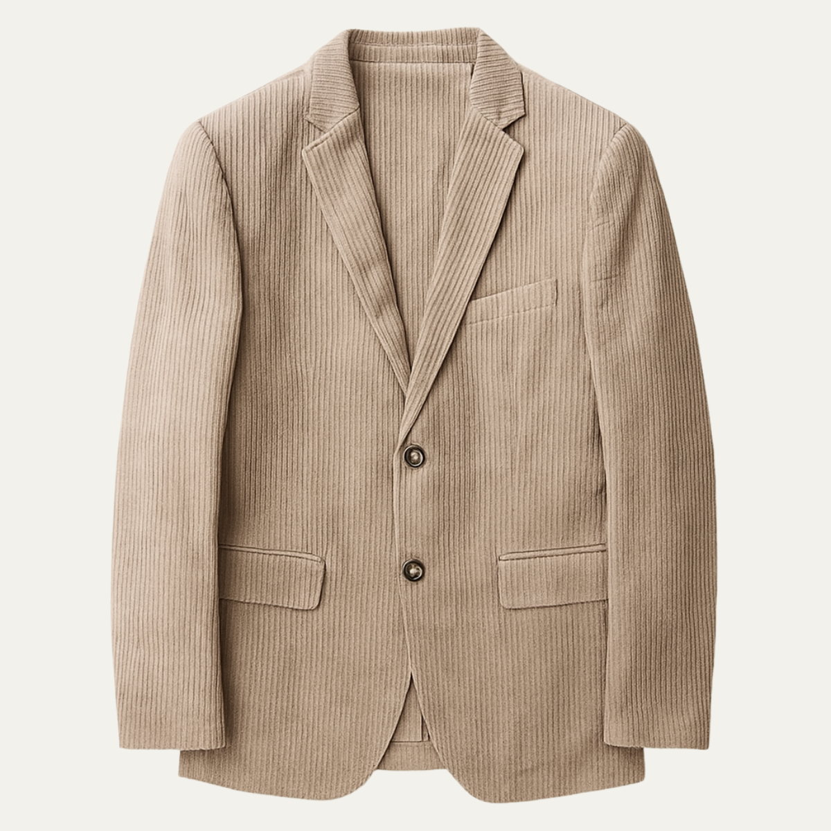 Men's Slim Fit Corduroy Blazer Jacket - Vonnera