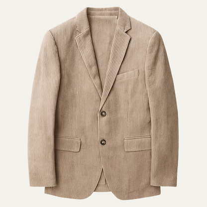 Men's Slim Fit Corduroy Blazer Jacket - Vonnera