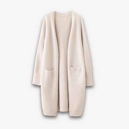 Women's Open Front Long Cardigan - Vonnera