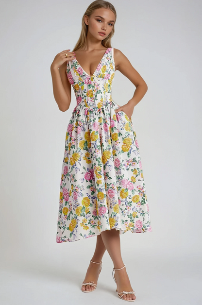 Elegant Women's Summer Dress - Vonnera
