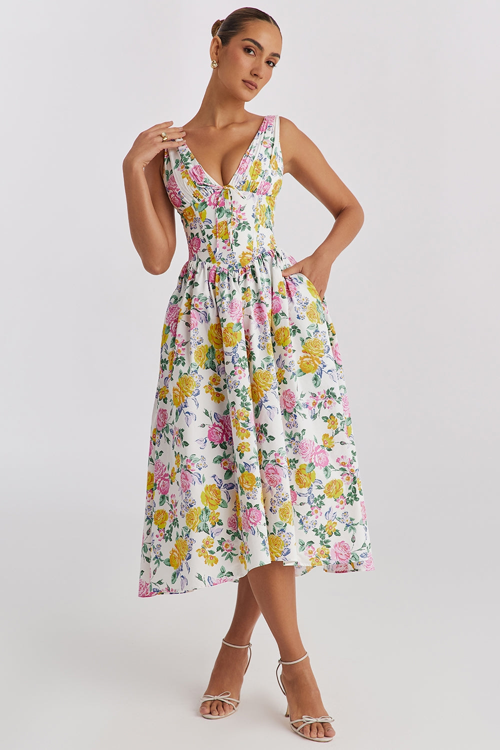 Women's Summer Wedding Guest Dress - Vonnera