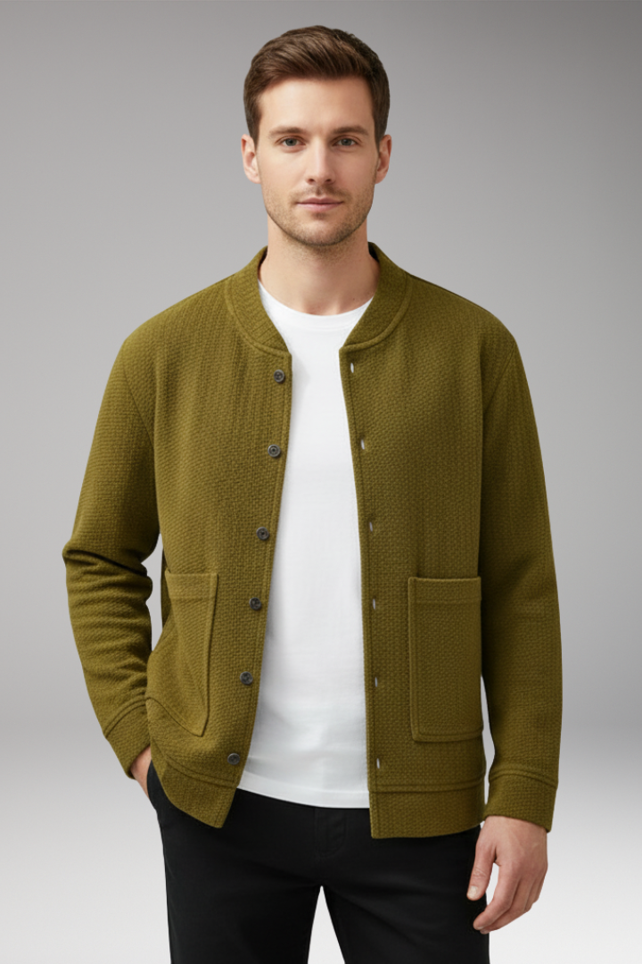 Men's Corduroy Button Jacket