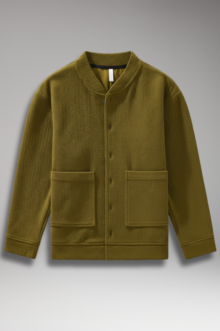 Men's Corduroy Button Jacket - Vonnera