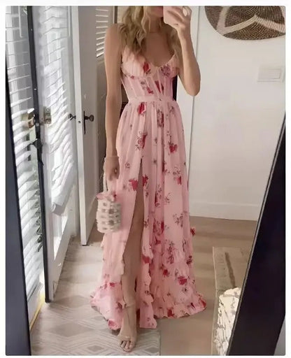 Women's Floral Wedding Guest Dress - Vonnera