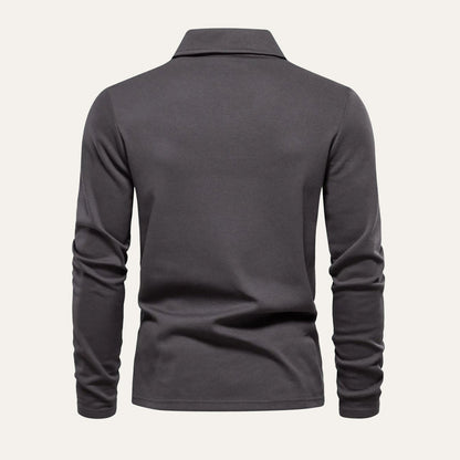 Men's Cotton Long Sleeve Modern Shirt
