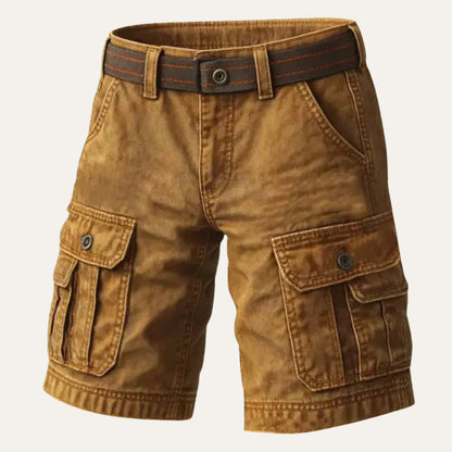 Men's Vintage Cargo Shorts - Vonnera