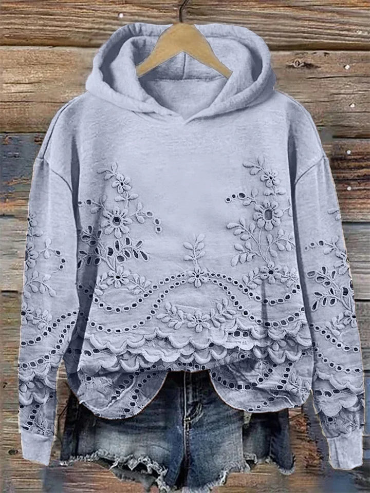 Women's Cutout Detail Hoodie