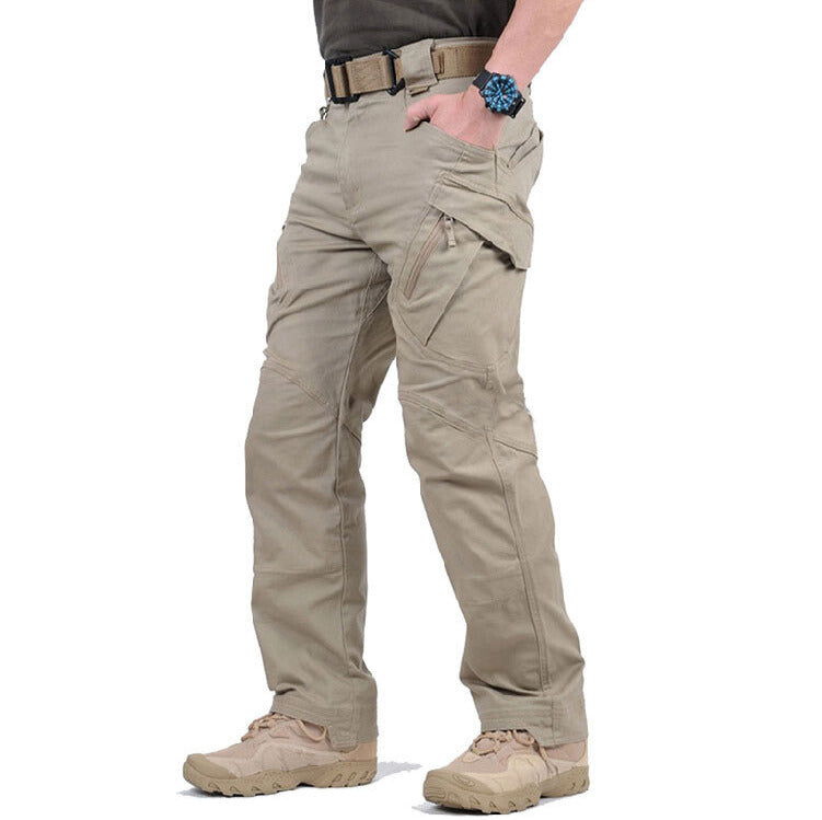 Men's Straight Leg Cargo Pants Multi Pocket