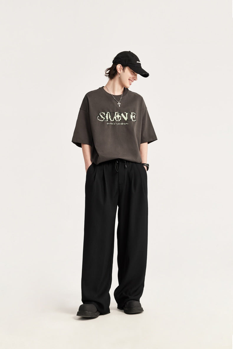 Perry Men's Wide Leg Drawstring Pants