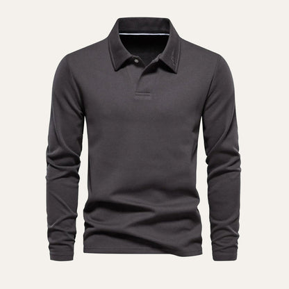 Men's Cotton Long Sleeve Modern Shirt
