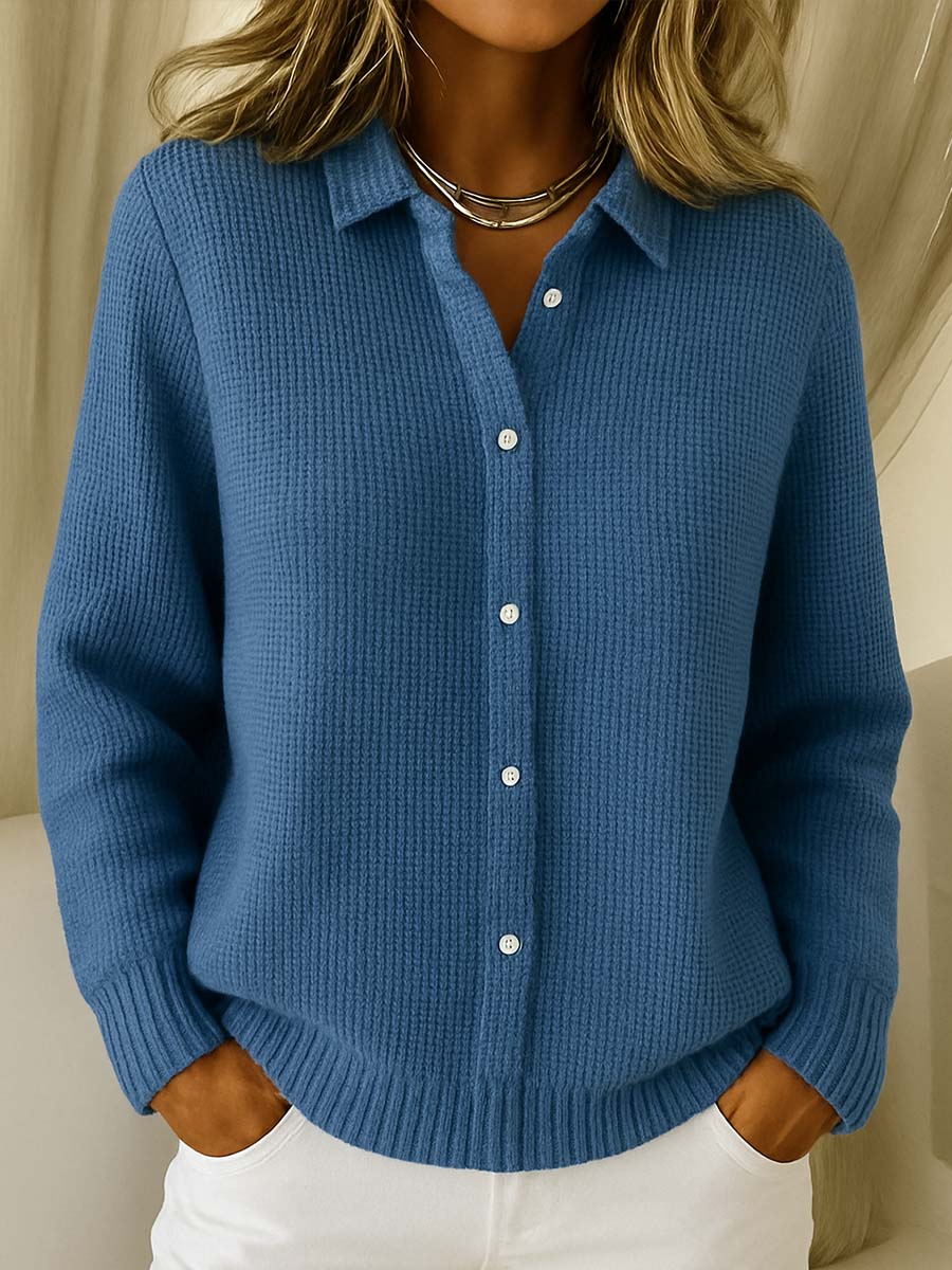 Women's Classic V-Neck Cardigan