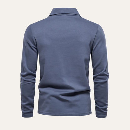 Men's Cotton Long Sleeve Modern Shirt