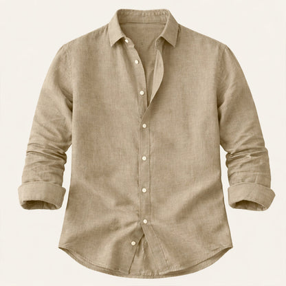Men's Cotton Linen Casual Shirt