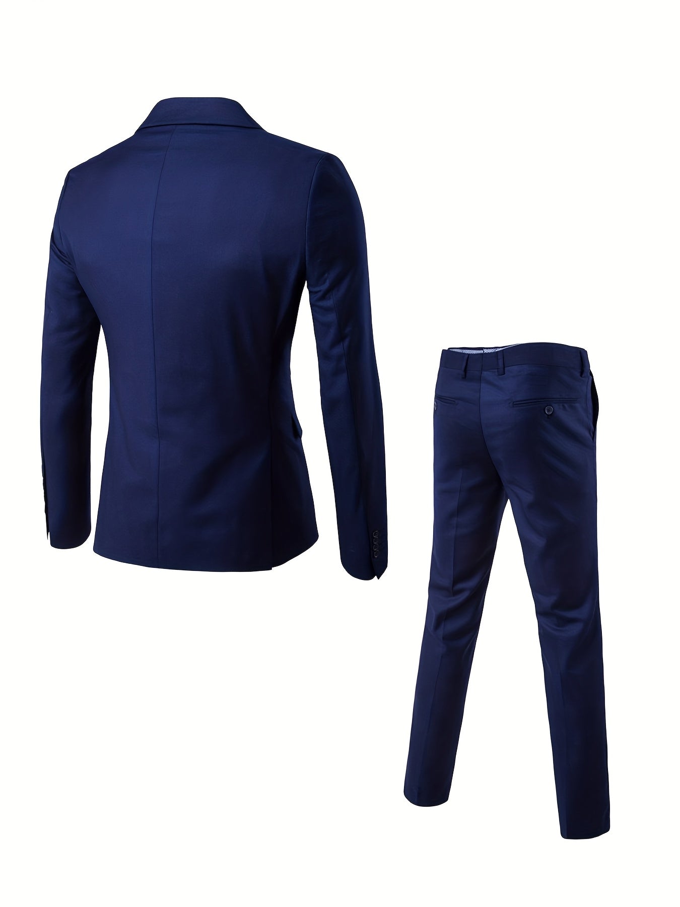 Men's Two Piece Suit Single Breasted Notch Lapel