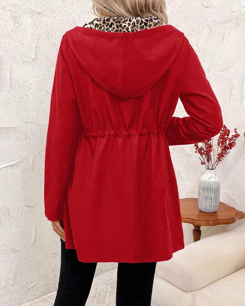 Women's Hooded Zip Up Jacket