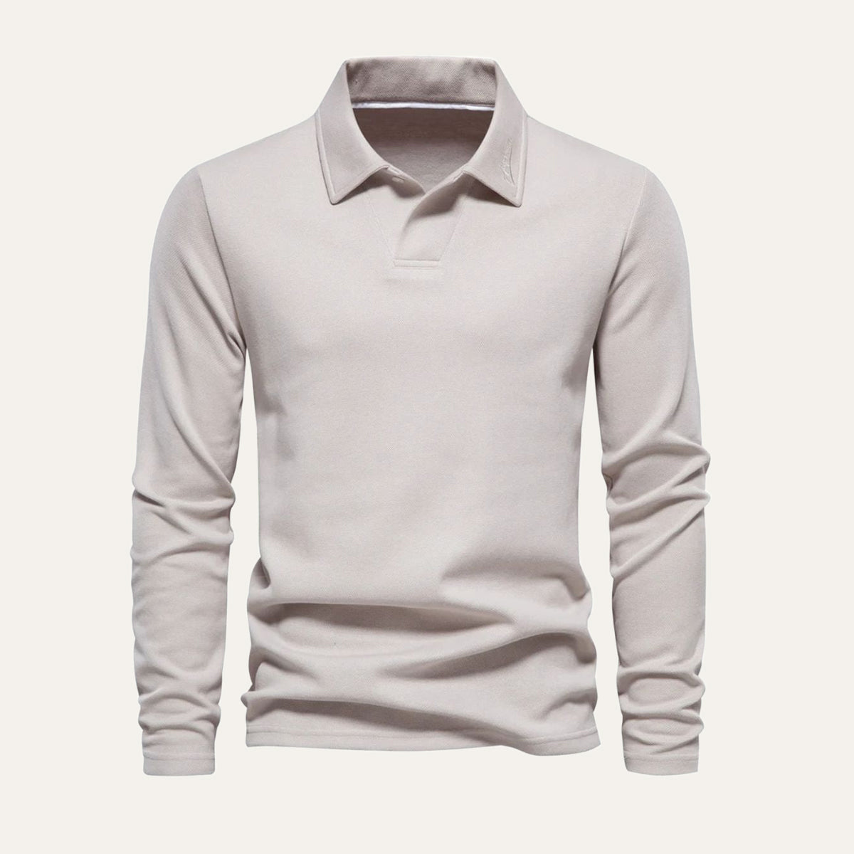 Men's Cotton Long Sleeve Modern Shirt