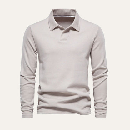 Men's Cotton Long Sleeve Modern Shirt