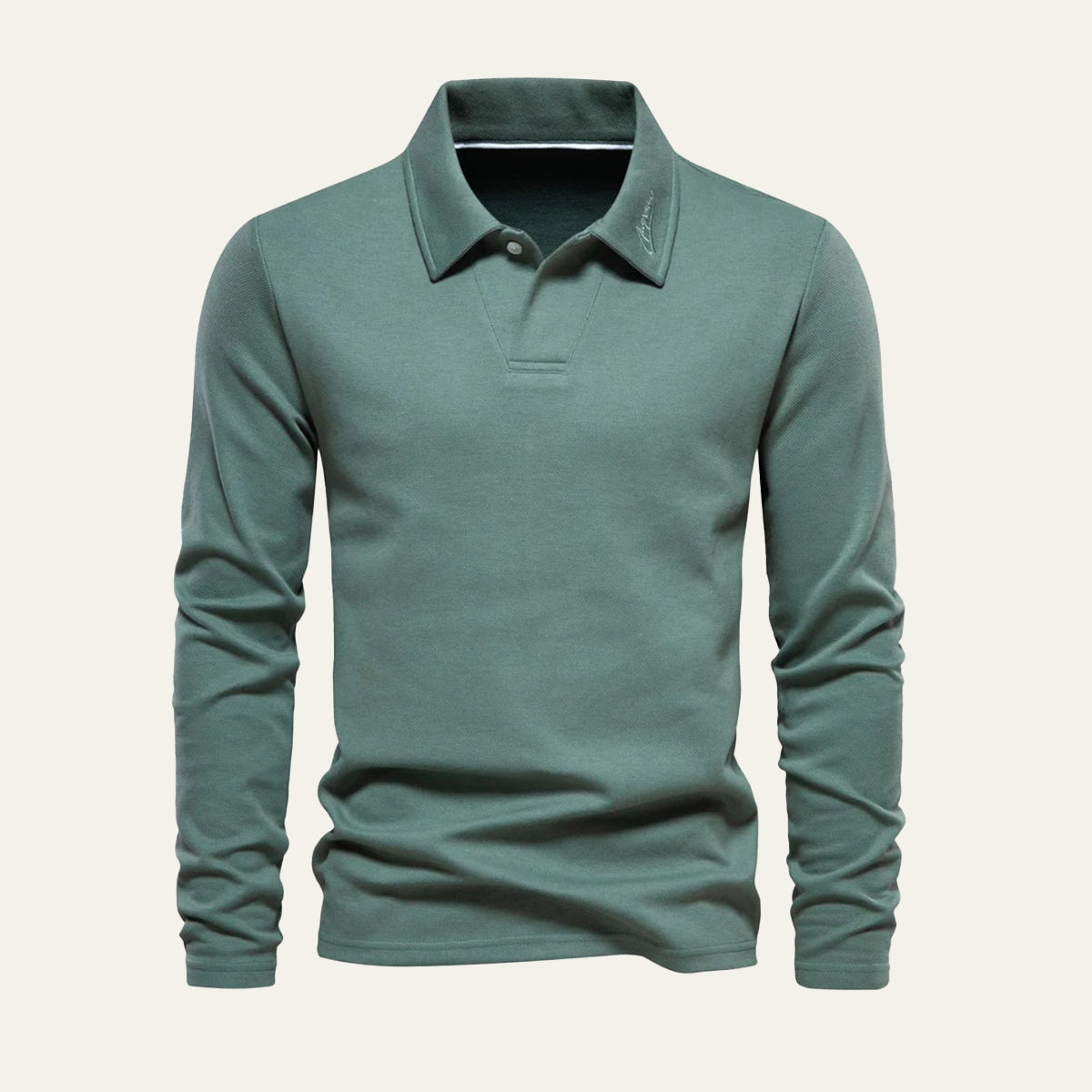 Men's Cotton Long Sleeve Modern Shirt